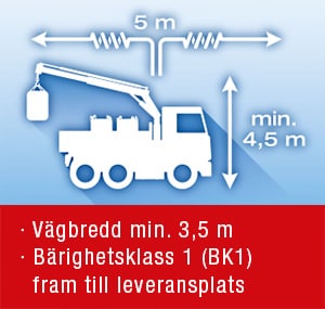 Leverans storsäck